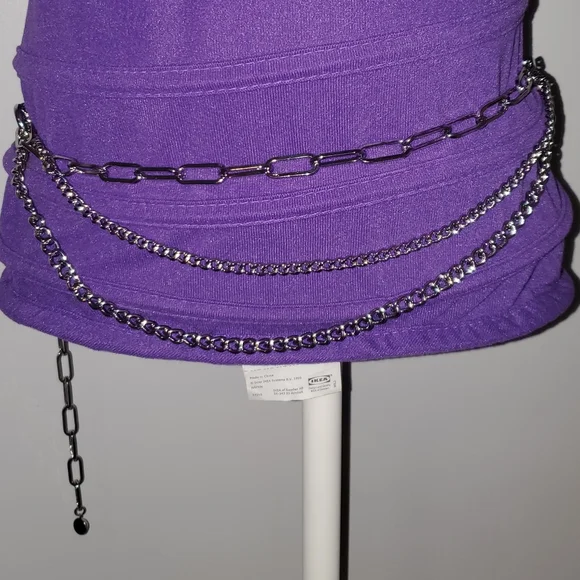 Steve Madden | Accessories | Metal Triple Chain Link Belt 